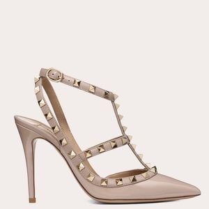 SIZE 34 Valentino Rockstud Slingbacks